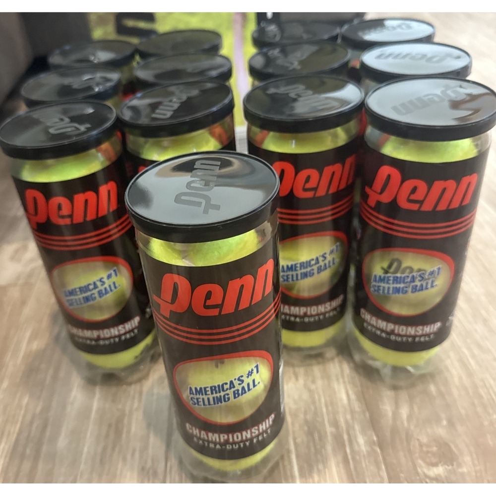 Penn Tennis Balls 13 Cans Extra Duty Penn Championship 3 Balls | NEW SEALED